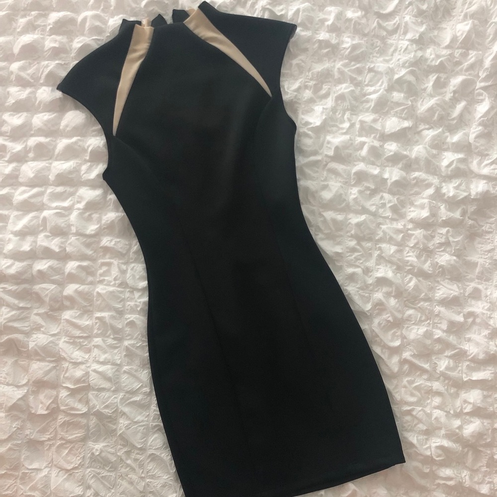NWOT Solemio Black Dress